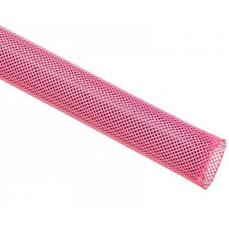 FLEXO Techflex® Flexo® PET Expandable Braided Sleeving - 1/8" Inside Diameter - 25' Long Spool - Neon Pink PET0.13-25-NP